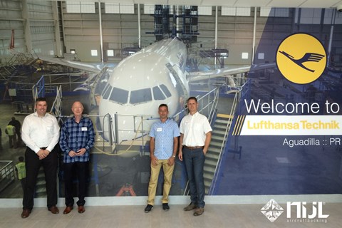 NIJL proudly participates in Grand Opening of Lufthansa Technik Puerto Rico facility