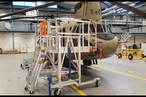 Boeing CH-47 Chinook helicopter platforms