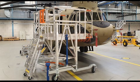 Boeing CH-47 Chinook helicopter platforms